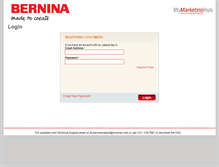 Tablet Screenshot of berninamarketinghub.com